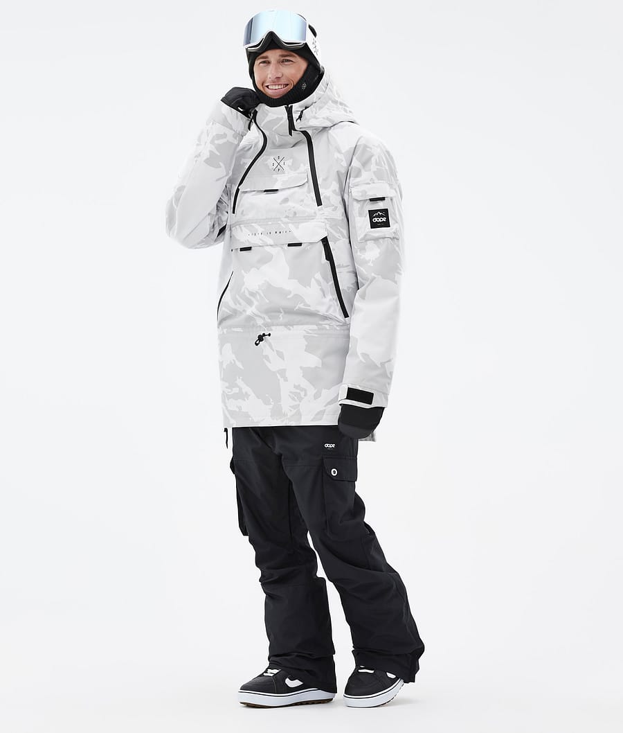Chaqueta Snowboard Dope Akin Hombre Gris Camuflaje | 165-UPQHIC
