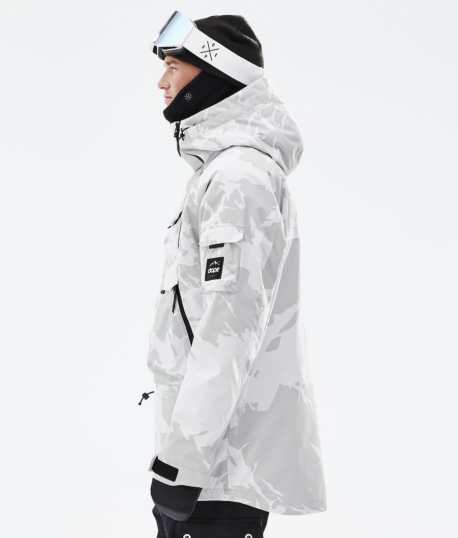 Chaqueta Snowboard Dope Akin Hombre Gris Camuflaje | 165-UPQHIC