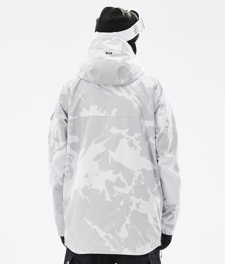 Chaqueta Snowboard Dope Akin Hombre Gris Camuflaje | 165-UPQHIC