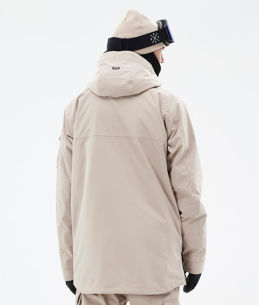 Chaqueta Snowboard Dope Akin Hombre Marrones | 285-RHTSJV