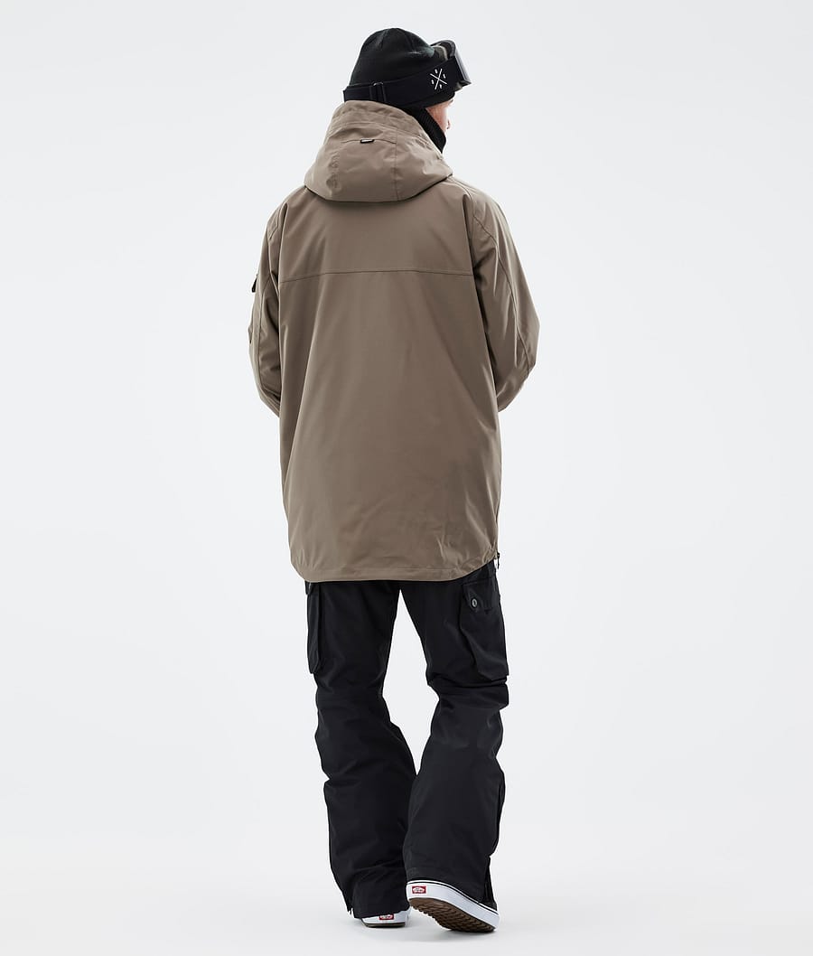 Chaqueta Snowboard Dope Akin Hombre Marrones Oscuro | 623-LBSDRN