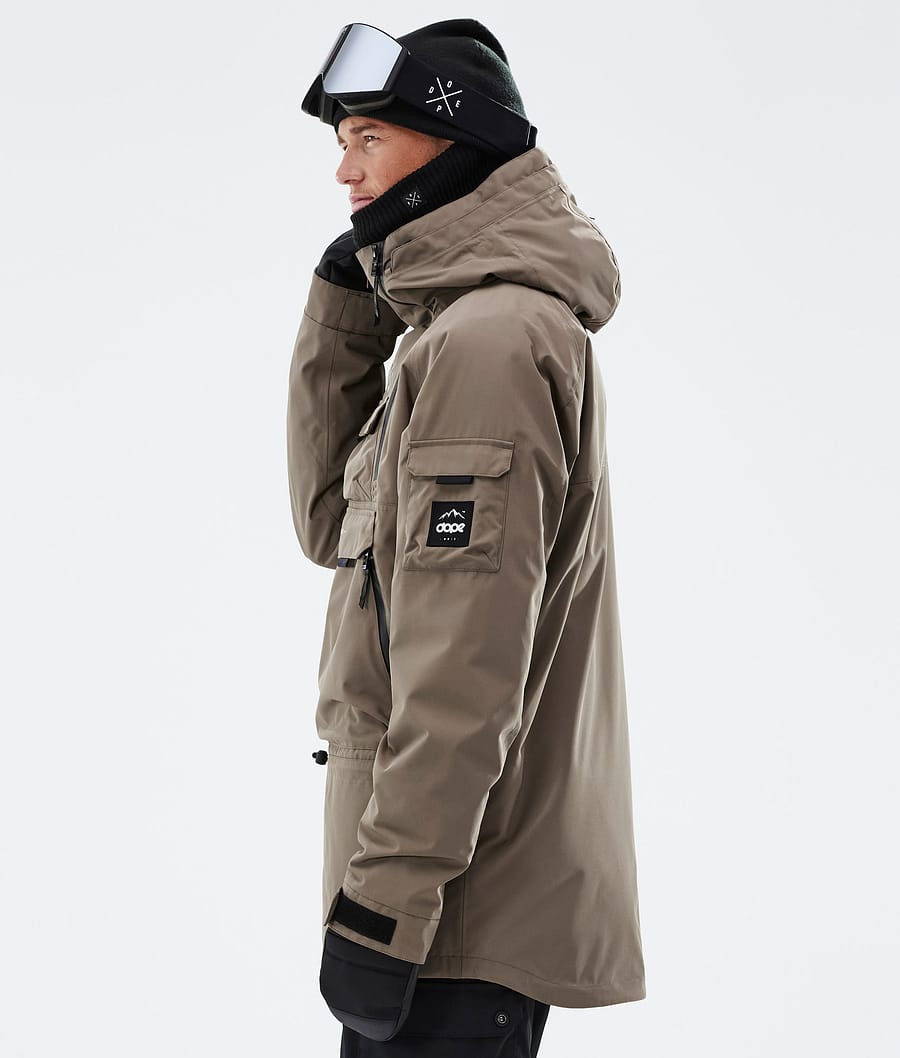 Chaqueta Snowboard Dope Akin Hombre Marrones Oscuro | 623-LBSDRN