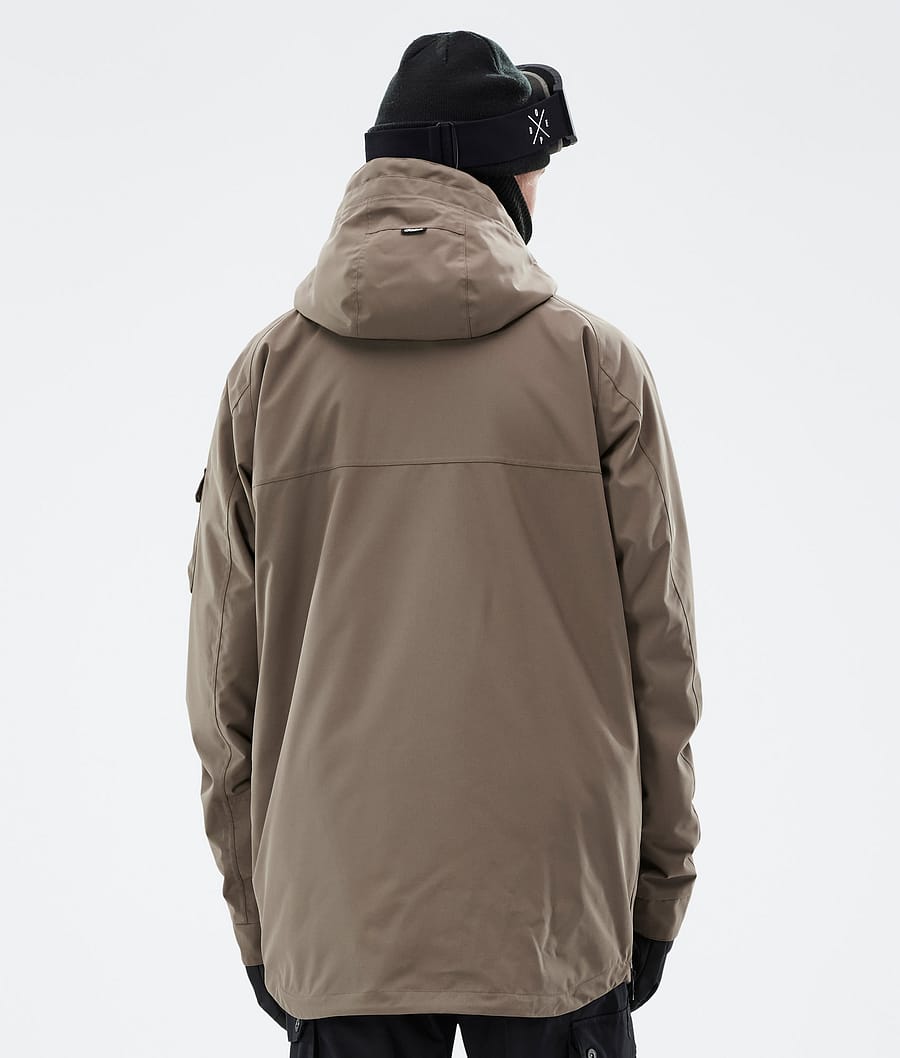 Chaqueta Snowboard Dope Akin Hombre Marrones Oscuro | 623-LBSDRN