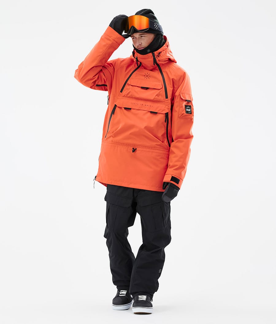 Chaqueta Snowboard Dope Akin Hombre Naranjas | 450-FSBLVO