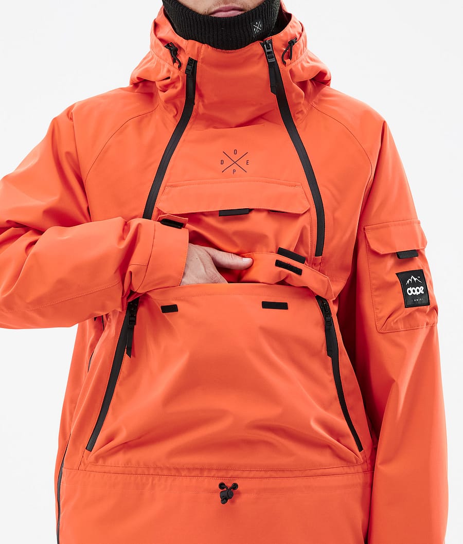Chaqueta Snowboard Dope Akin Hombre Naranjas | 450-FSBLVO