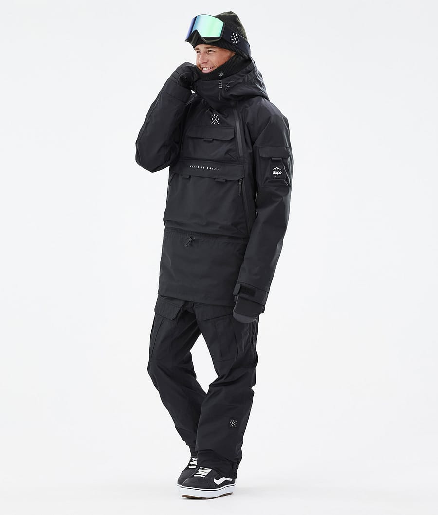 Chaqueta Snowboard Dope Akin Hombre Negras | 238-PAOIDS