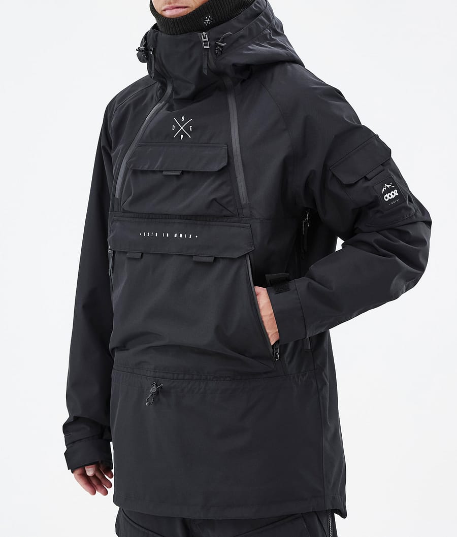 Chaqueta Snowboard Dope Akin Hombre Negras | 238-PAOIDS
