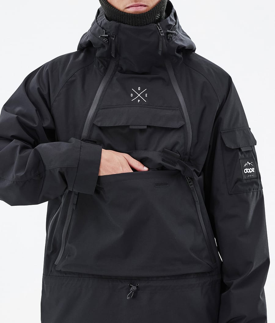 Chaqueta Snowboard Dope Akin Hombre Negras | 238-PAOIDS