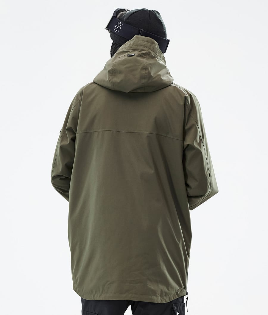 Chaqueta Snowboard Dope Akin Hombre Verde Oliva Verde | 957-FBEGCD