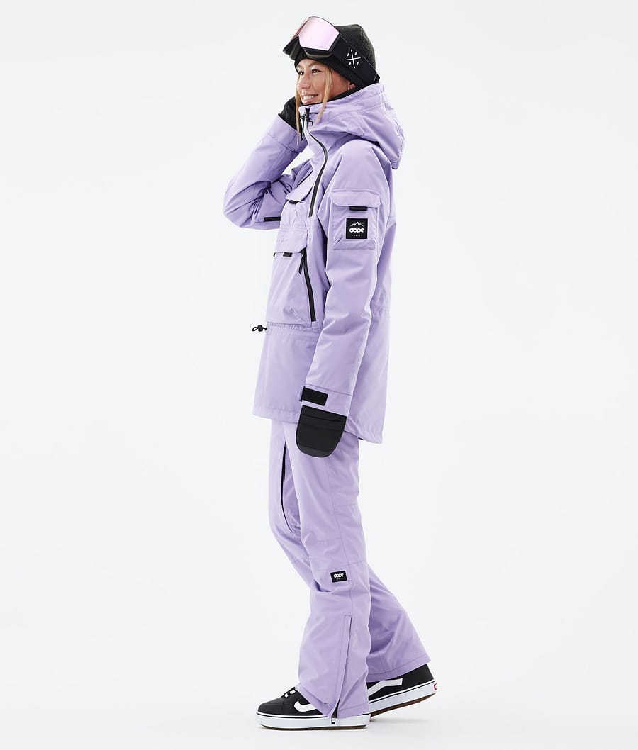 Chaqueta Snowboard Dope Akin W Mujer Moradas | 853-YNWRTO
