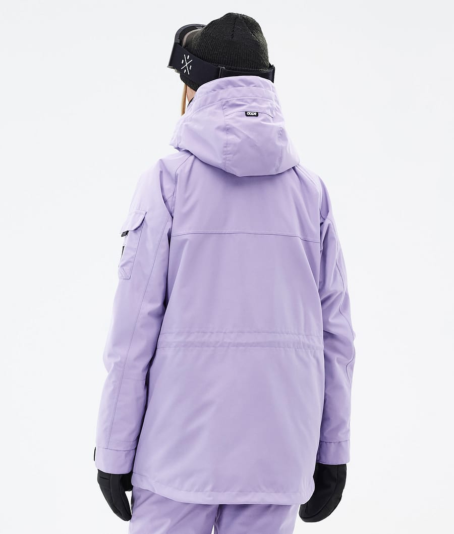 Chaqueta Snowboard Dope Akin W Mujer Moradas | 853-YNWRTO