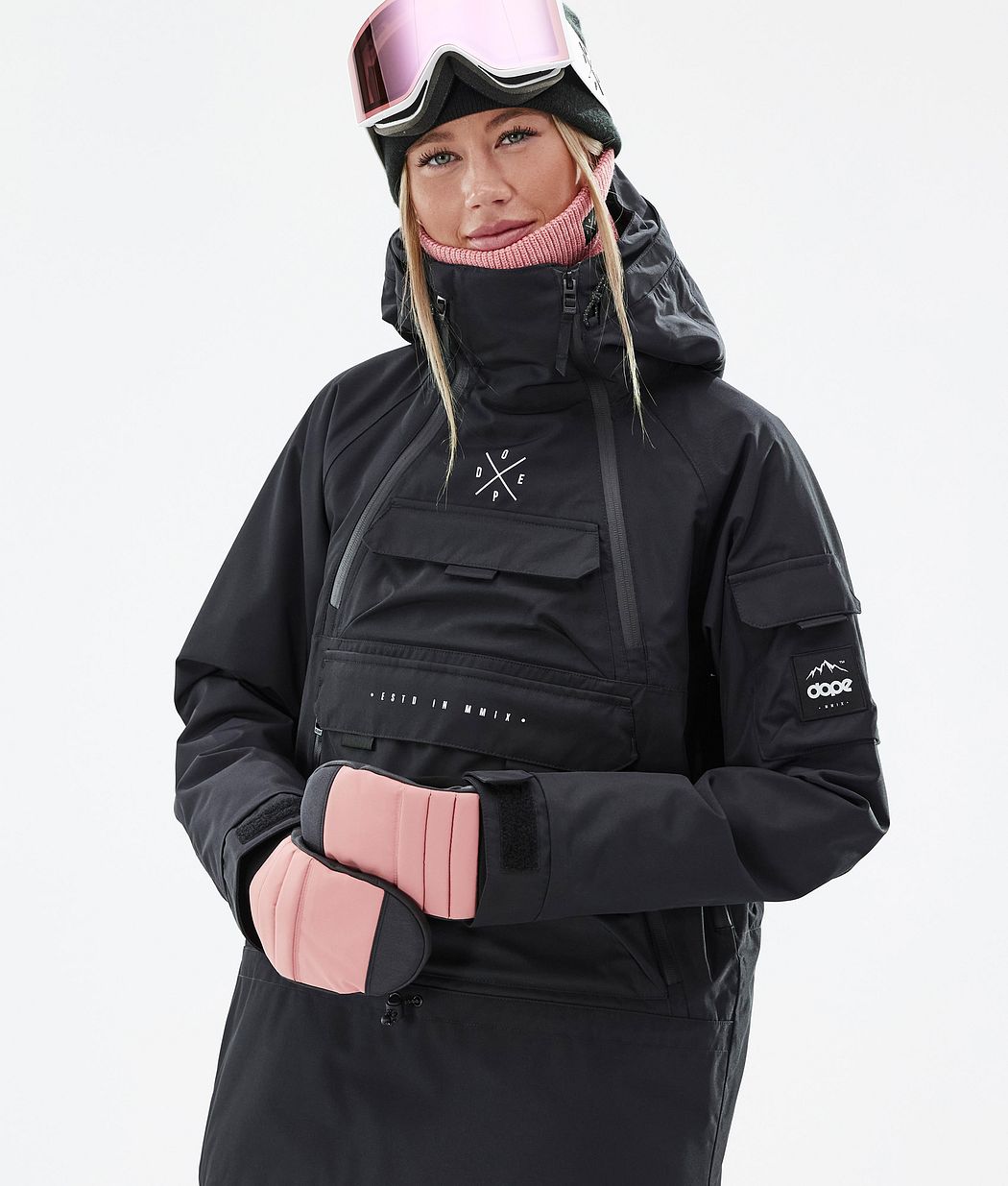 Chaqueta Snowboard Dope Akin W Mujer Negras | 869-CBUXGS