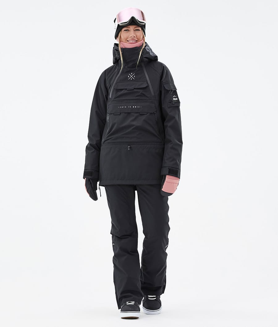 Chaqueta Snowboard Dope Akin W Mujer Negras | 869-CBUXGS