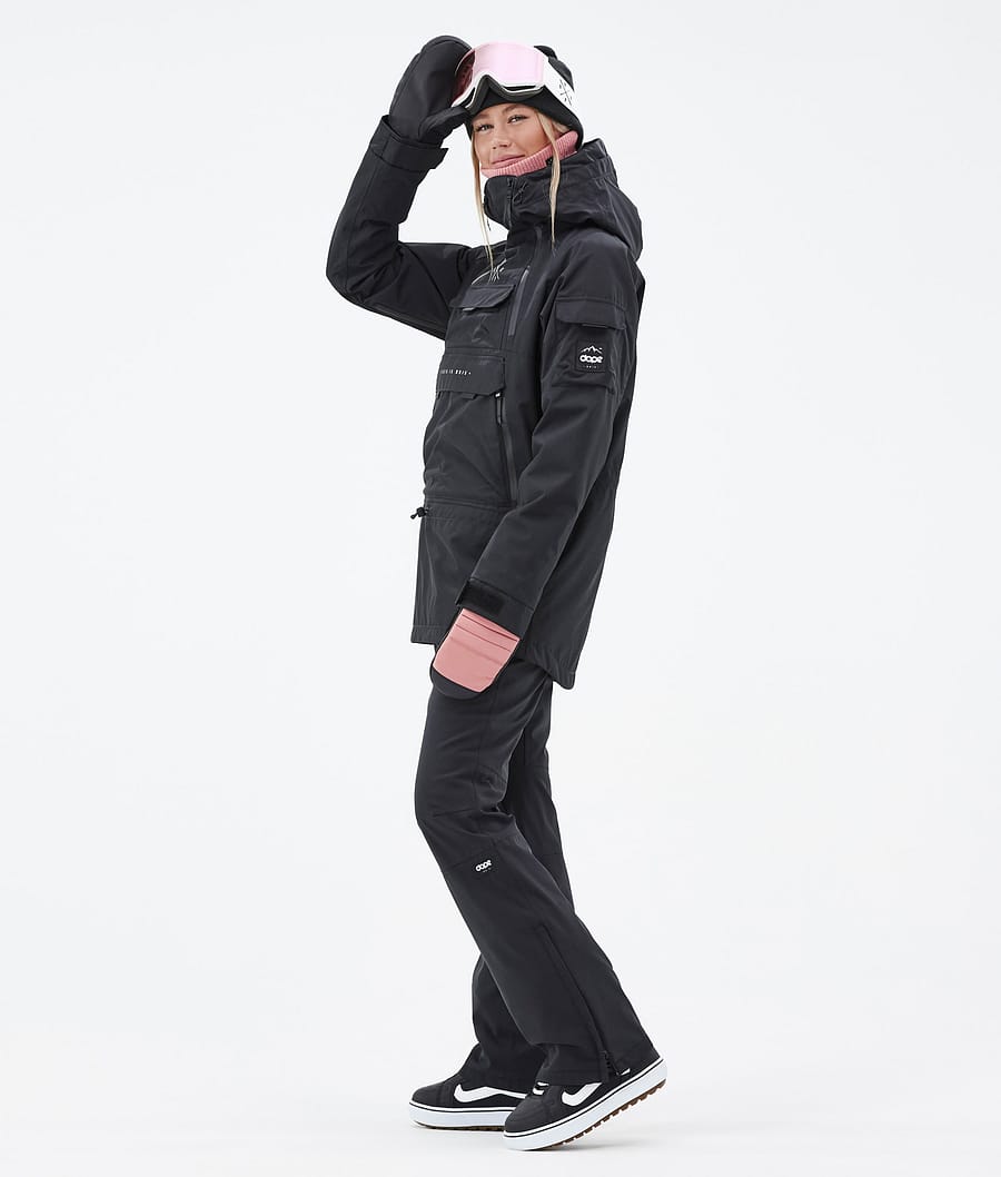 Chaqueta Snowboard Dope Akin W Mujer Negras | 869-CBUXGS
