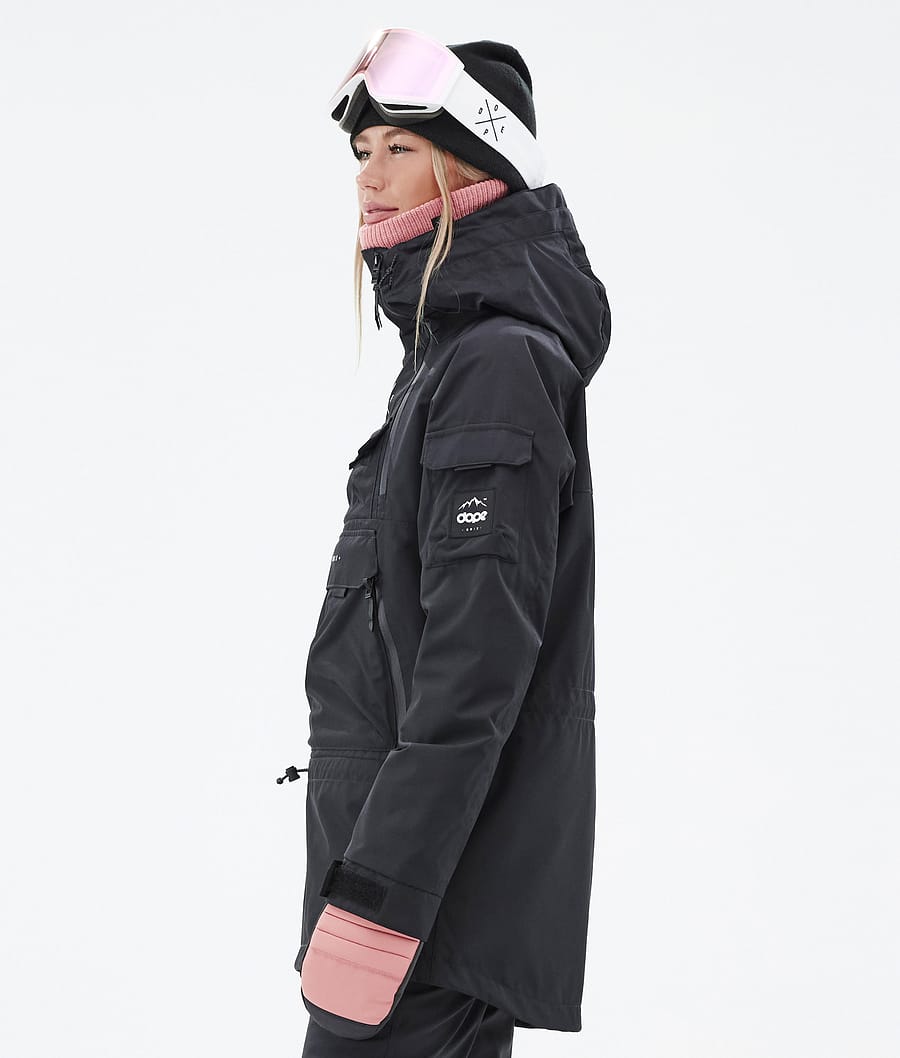 Chaqueta Snowboard Dope Akin W Mujer Negras | 869-CBUXGS