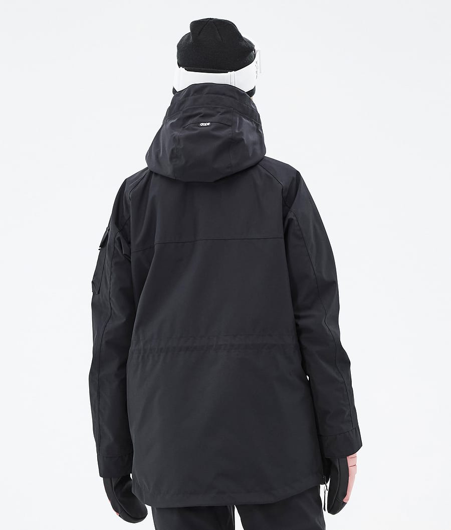 Chaqueta Snowboard Dope Akin W Mujer Negras | 869-CBUXGS