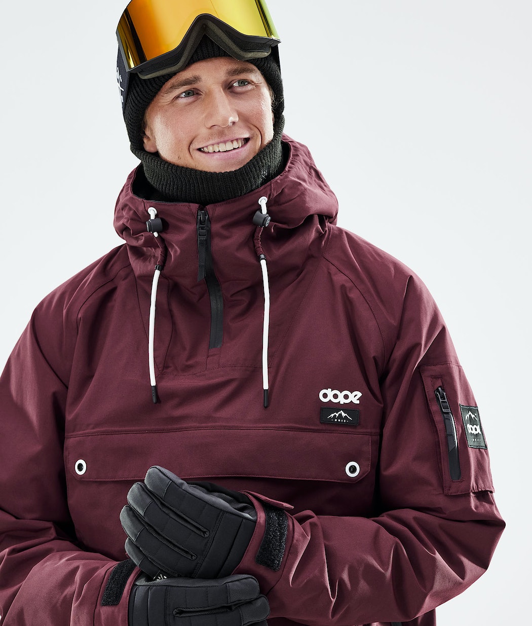 Chaqueta Snowboard Dope Annok 2021 Hombre Burdeos | 061-JSZDCP