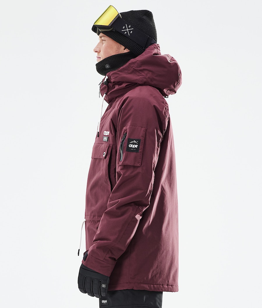 Chaqueta Snowboard Dope Annok 2021 Hombre Burdeos | 061-JSZDCP