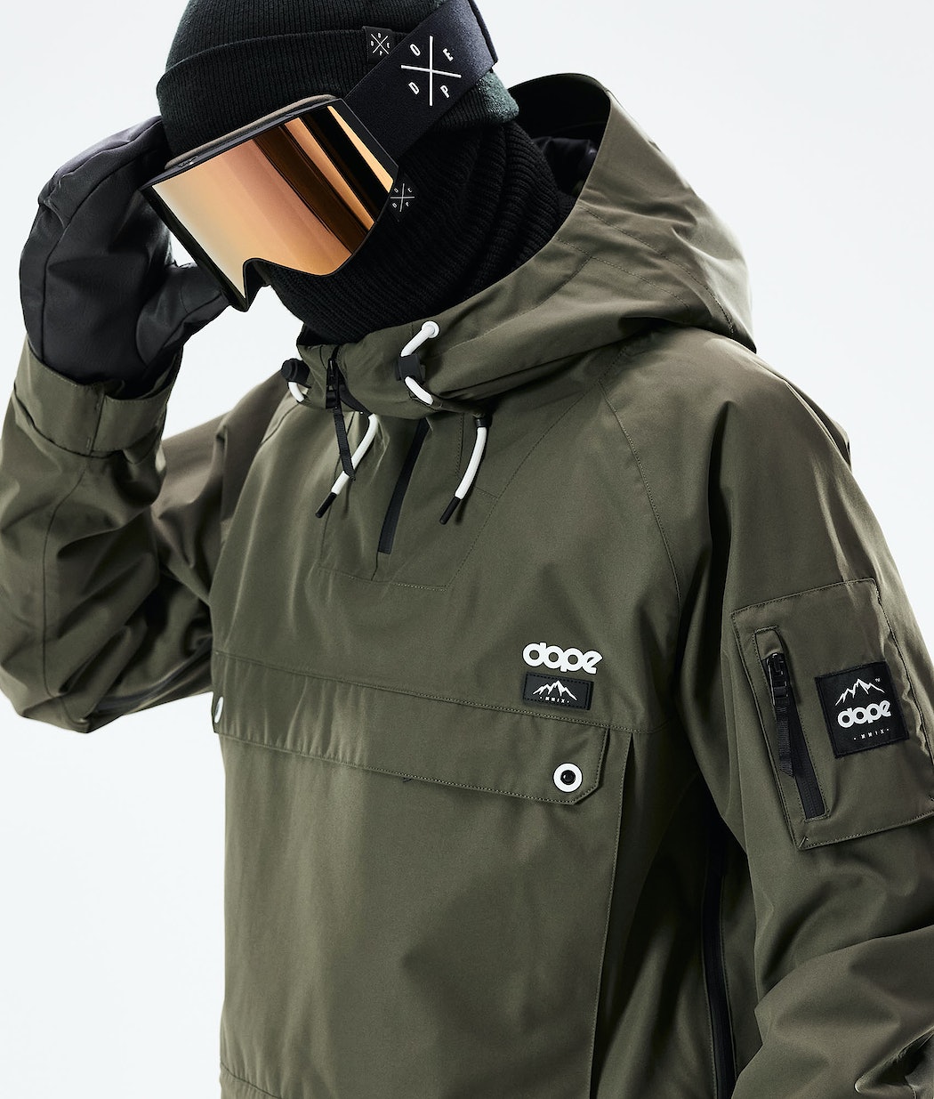 Chaqueta Snowboard Dope Annok 2021 Hombre Verde Oliva Verde | 095-WBXULI