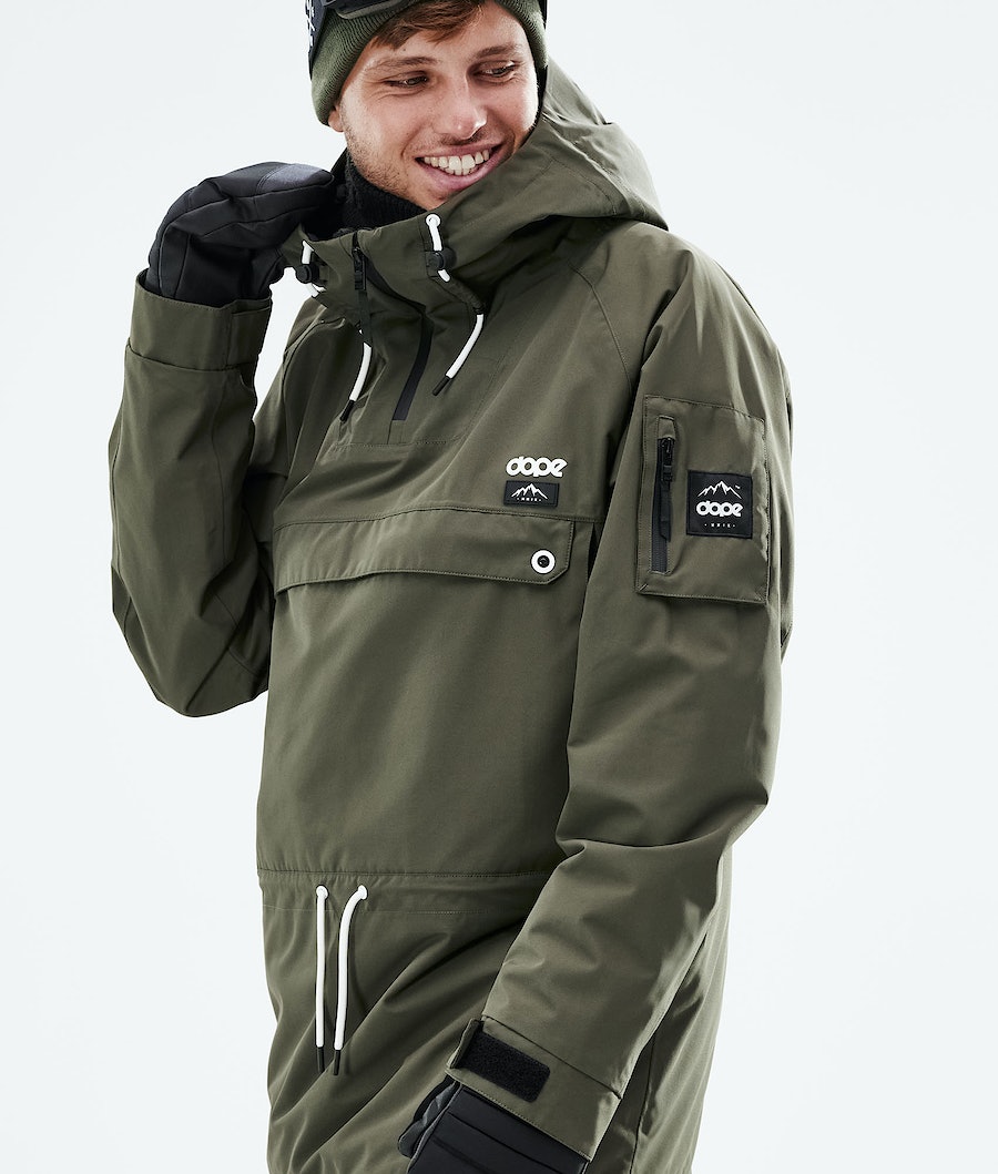 Chaqueta Snowboard Dope Annok 2021 Hombre Verde Oliva Verde | 095-WBXULI