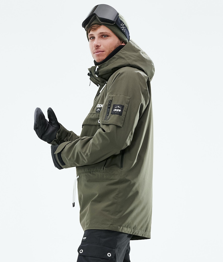 Chaqueta Snowboard Dope Annok 2021 Hombre Verde Oliva Verde | 095-WBXULI