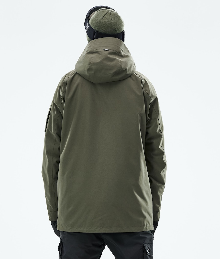 Chaqueta Snowboard Dope Annok 2021 Hombre Verde Oliva Verde | 095-WBXULI