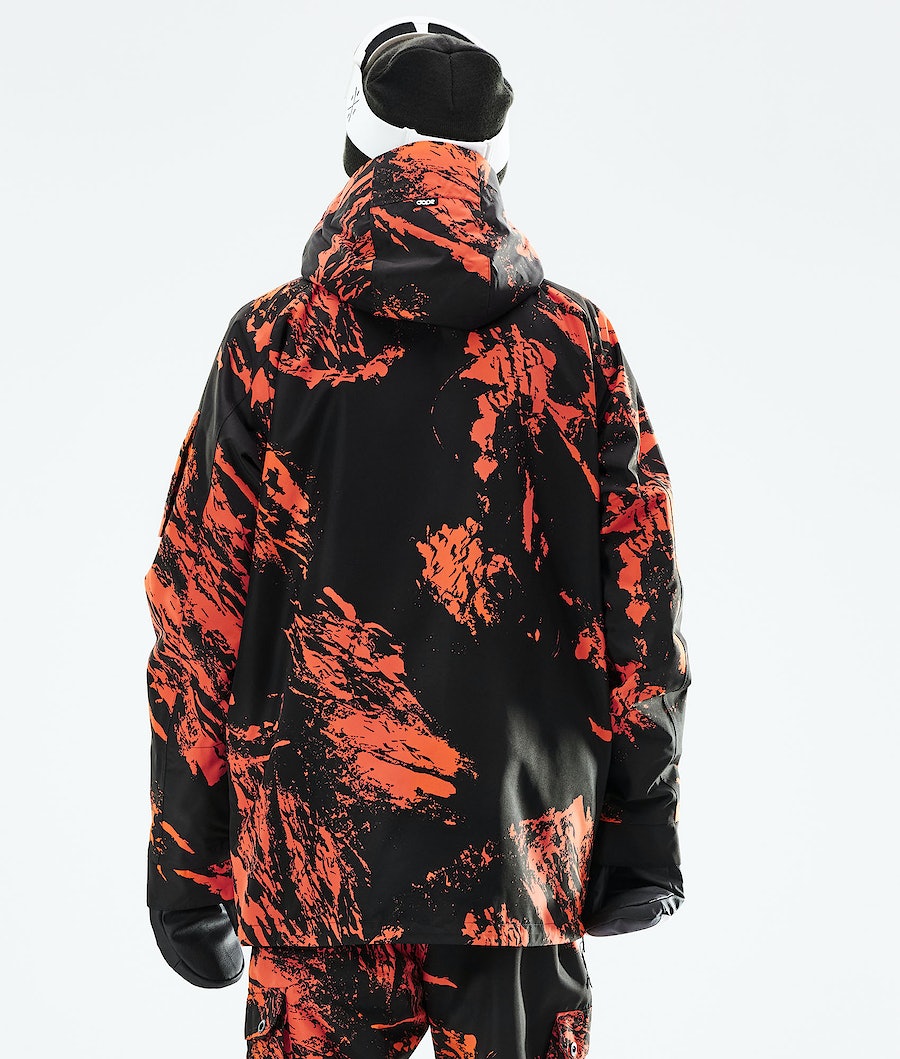 Chaqueta Snowboard Dope Annok 2021 Hombre Naranjas | 849-NVFPAB