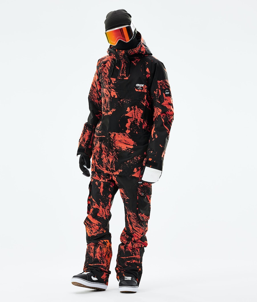 Chaqueta Snowboard Dope Annok 2021 Hombre Naranjas | 849-NVFPAB