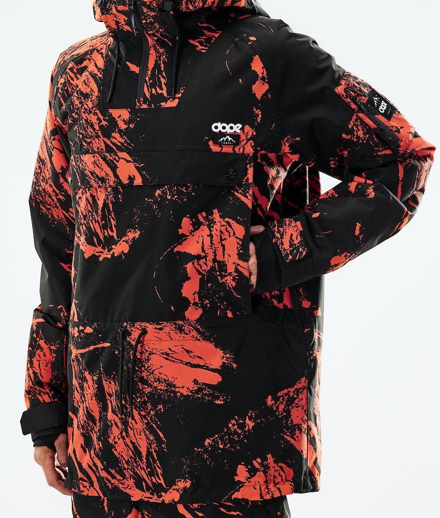 Chaqueta Snowboard Dope Annok 2021 Hombre Naranjas | 849-NVFPAB