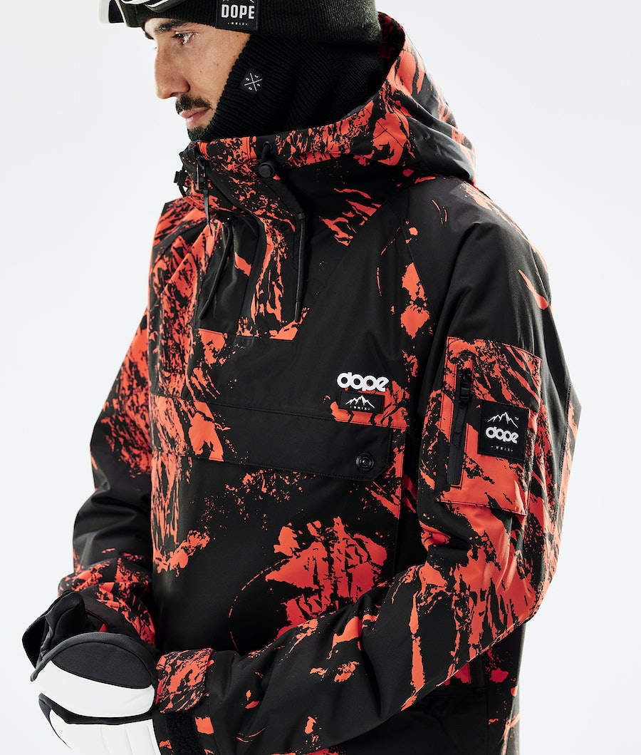 Chaqueta Snowboard Dope Annok 2021 Hombre Naranjas | 849-NVFPAB