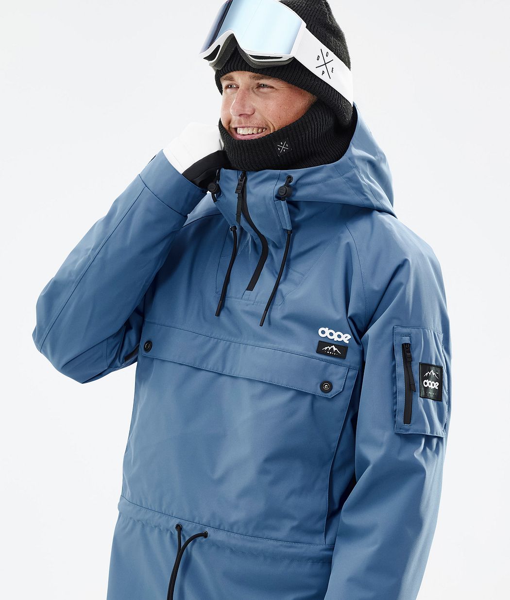 Chaqueta Snowboard Dope Annok Hombre Azules Gris | 528-YJWHCG