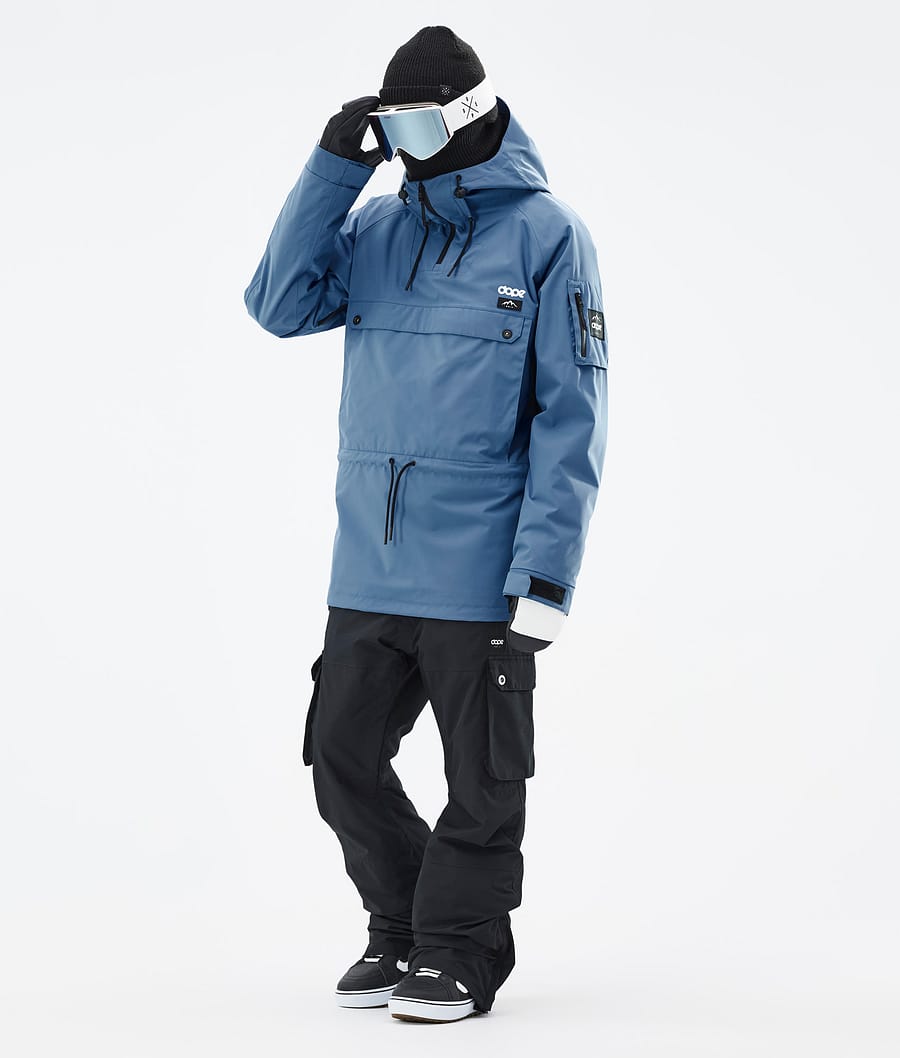 Chaqueta Snowboard Dope Annok Hombre Azules Gris | 528-YJWHCG