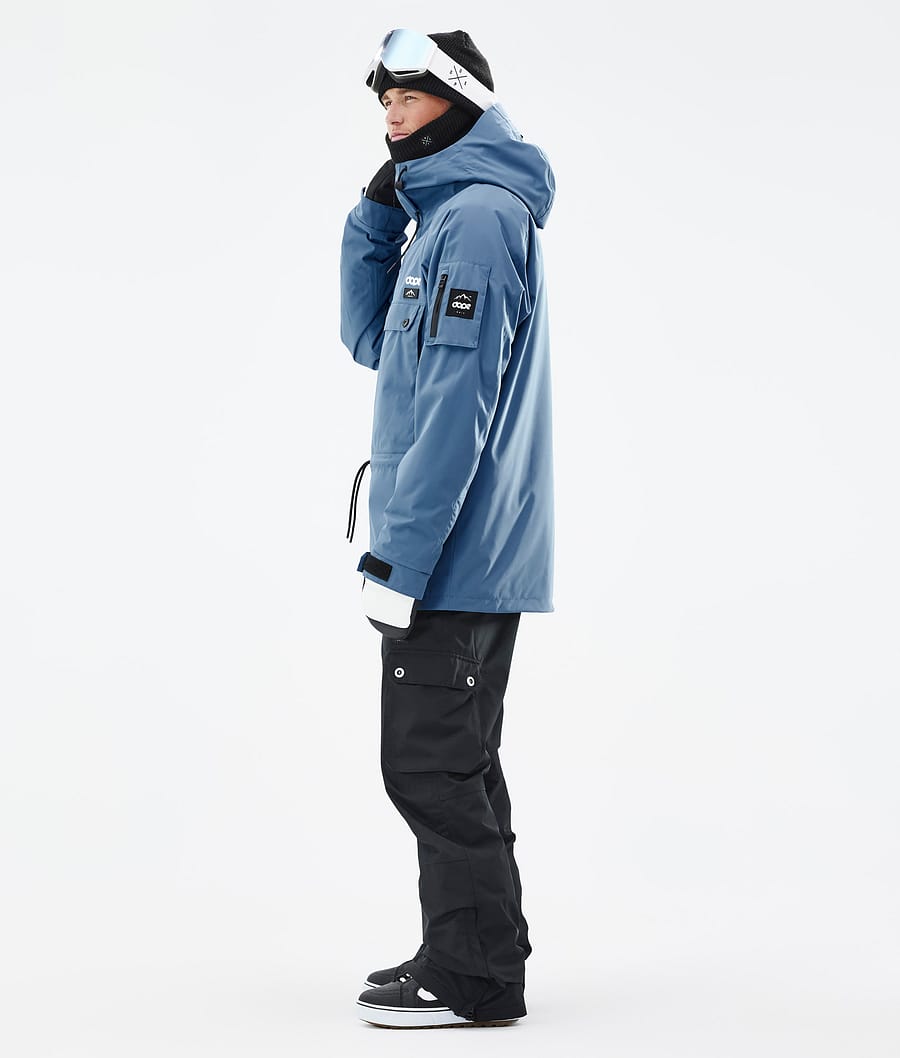 Chaqueta Snowboard Dope Annok Hombre Azules Gris | 528-YJWHCG