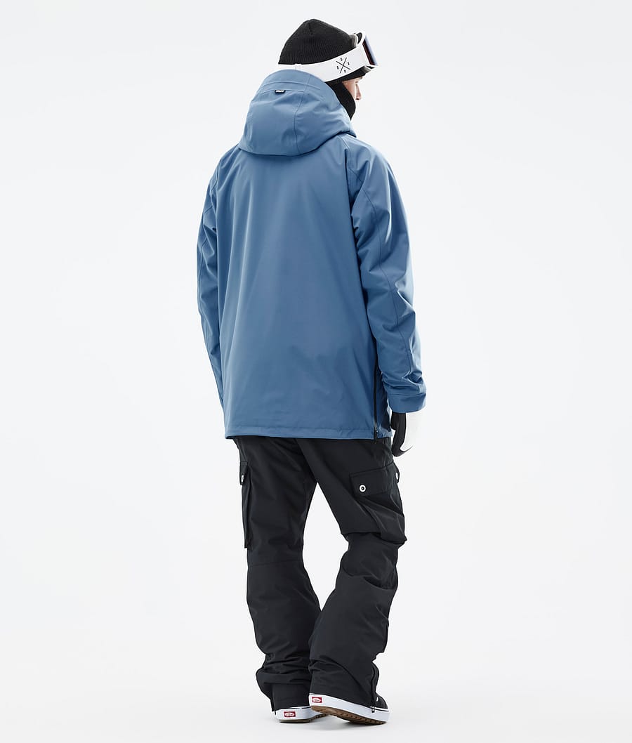 Chaqueta Snowboard Dope Annok Hombre Azules Gris | 528-YJWHCG