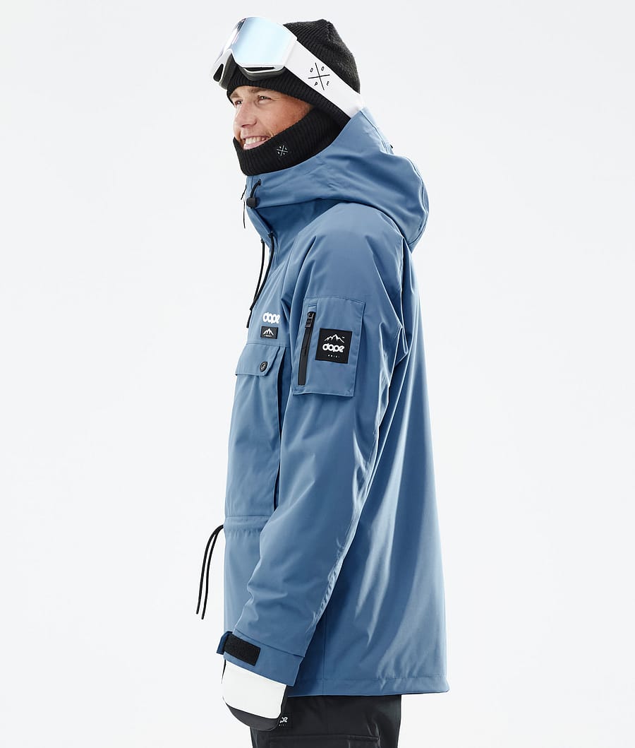 Chaqueta Snowboard Dope Annok Hombre Azules Gris | 528-YJWHCG