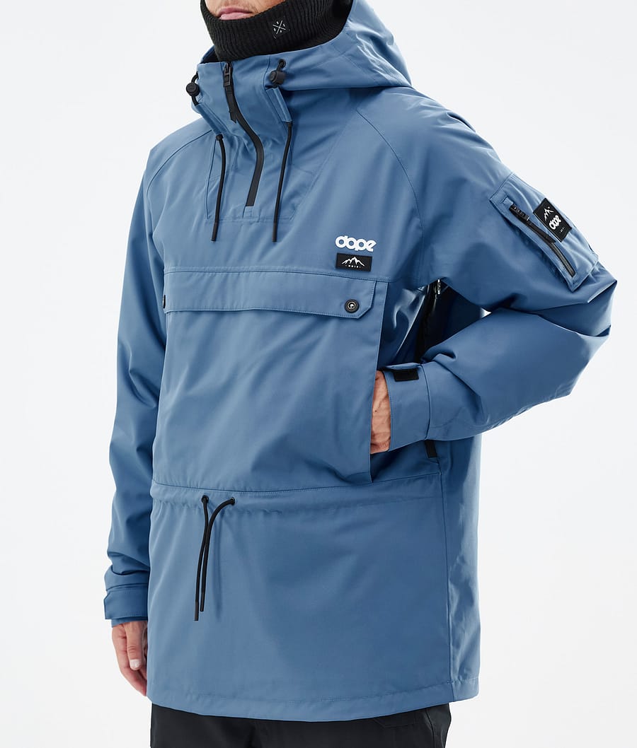 Chaqueta Snowboard Dope Annok Hombre Azules Gris | 528-YJWHCG