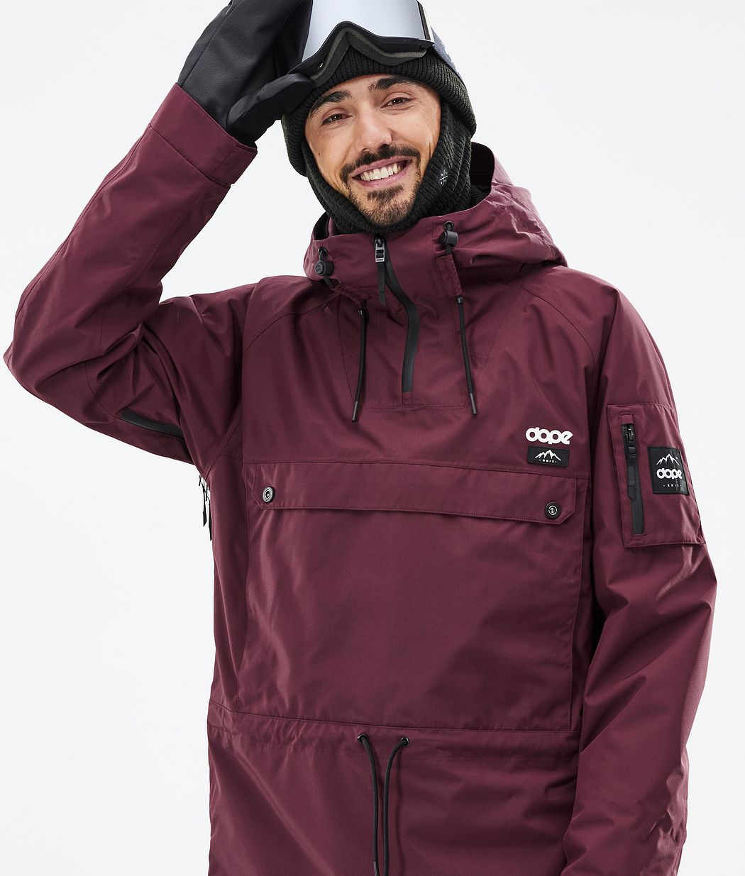 Chaqueta Snowboard Dope Annok Hombre Burdeos | 432-DFTILH