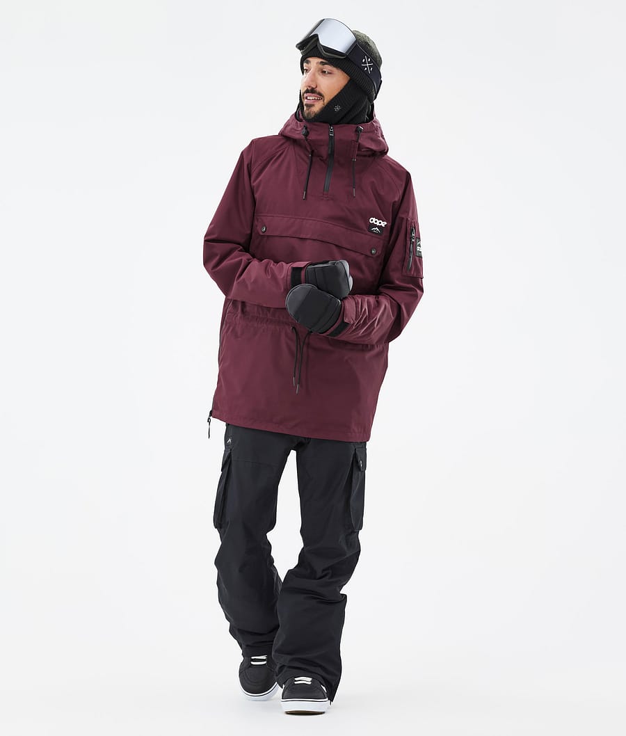 Chaqueta Snowboard Dope Annok Hombre Burdeos | 432-DFTILH