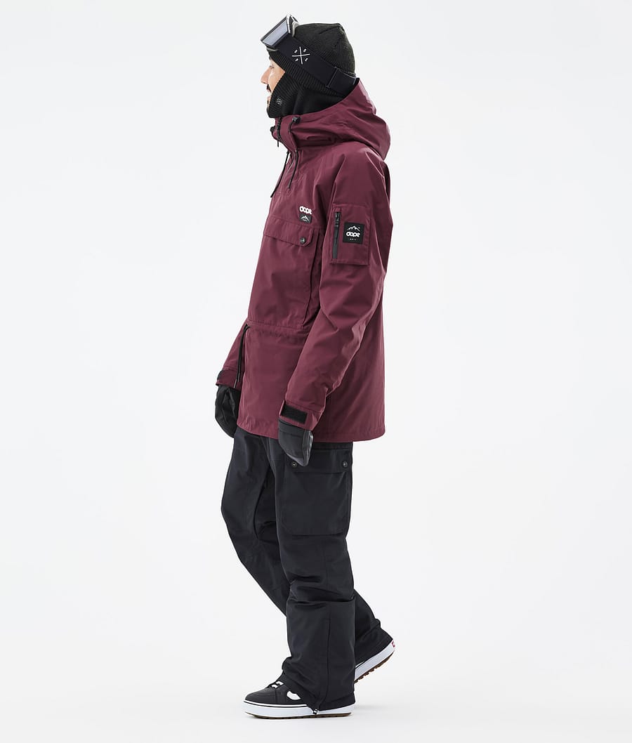 Chaqueta Snowboard Dope Annok Hombre Burdeos | 432-DFTILH