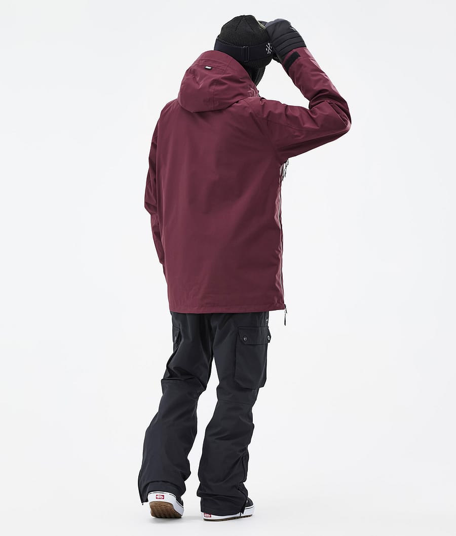 Chaqueta Snowboard Dope Annok Hombre Burdeos | 432-DFTILH