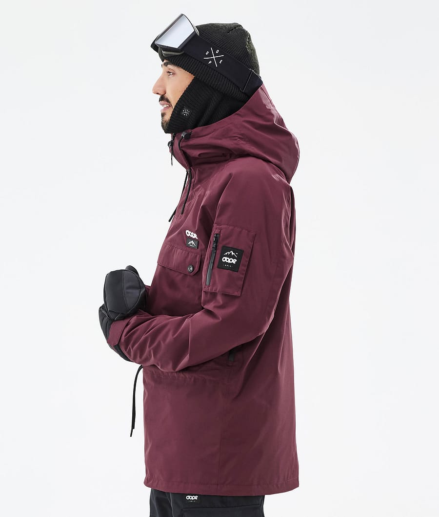 Chaqueta Snowboard Dope Annok Hombre Burdeos | 432-DFTILH