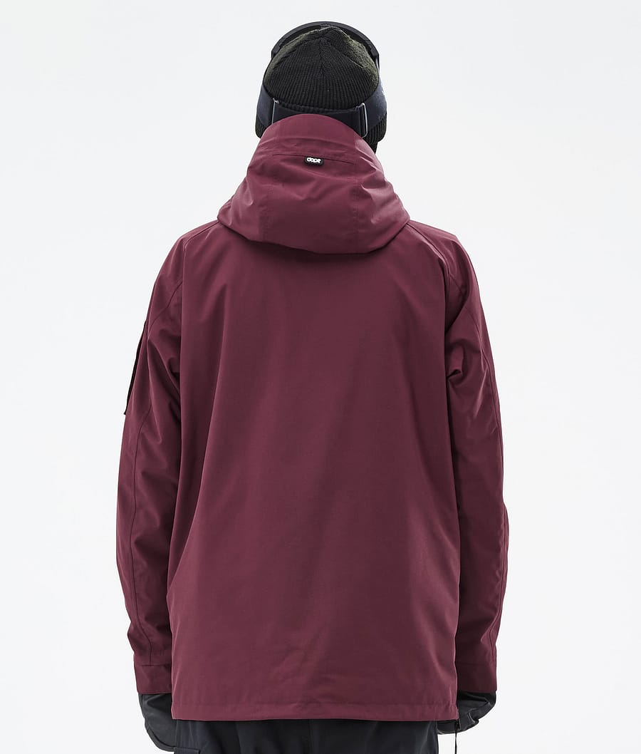 Chaqueta Snowboard Dope Annok Hombre Burdeos | 432-DFTILH