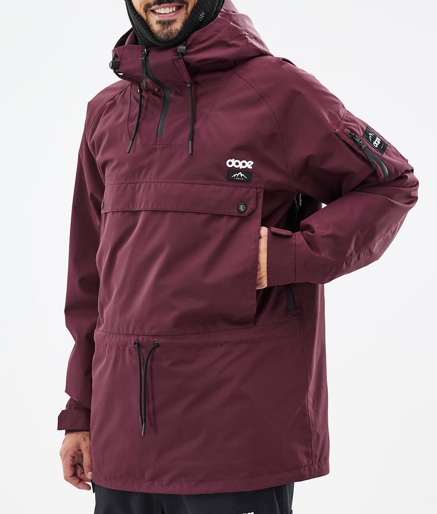 Chaqueta Snowboard Dope Annok Hombre Burdeos | 432-DFTILH