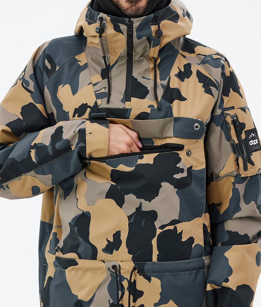 Chaqueta Snowboard Dope Annok Hombre Camuflaje | 308-TAZDWY