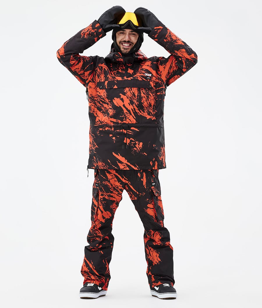 Chaqueta Snowboard Dope Annok Hombre Naranjas | 681-LQTDHB