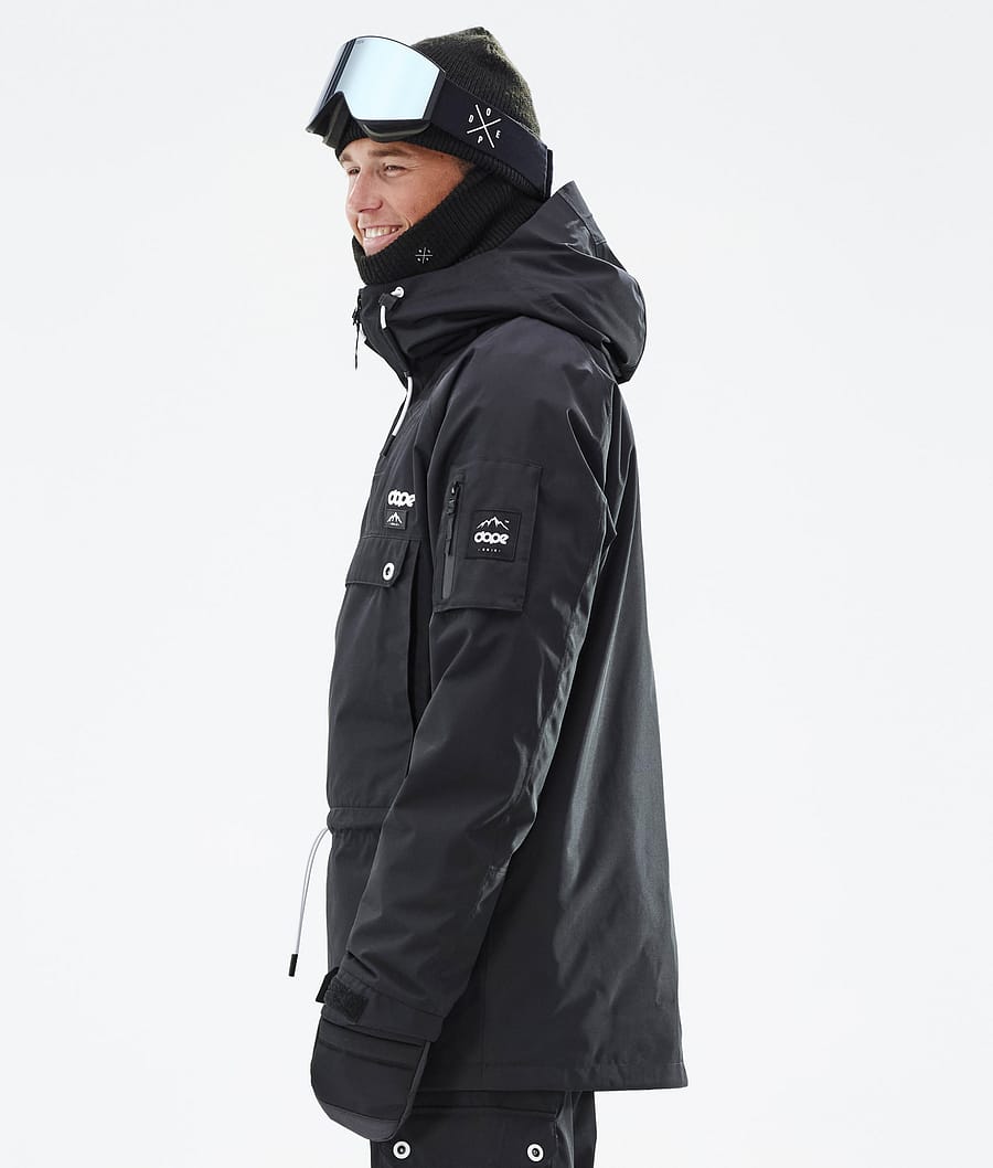 Chaqueta Snowboard Dope Annok Hombre Negras | 582-LHVDSG