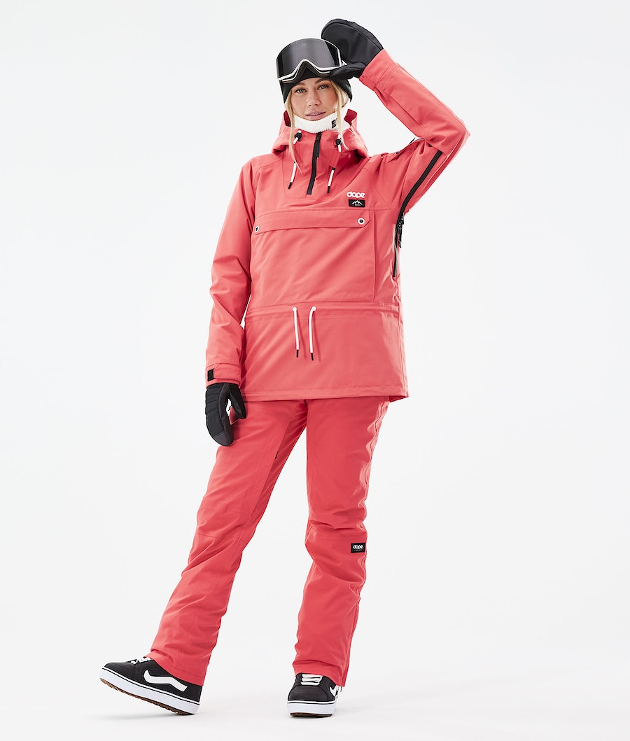Chaqueta Snowboard Dope Annok W 2021 Mujer Coral | 032-DOURTG