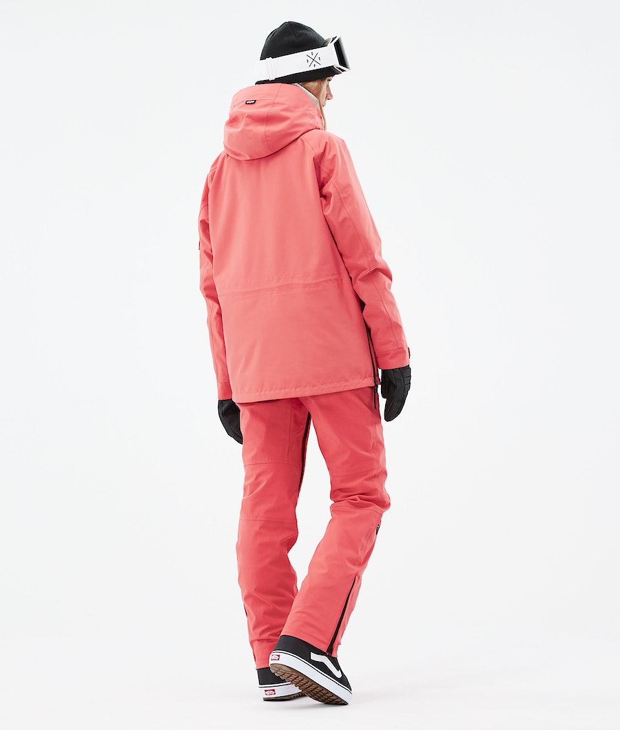 Chaqueta Snowboard Dope Annok W 2021 Mujer Coral | 032-DOURTG