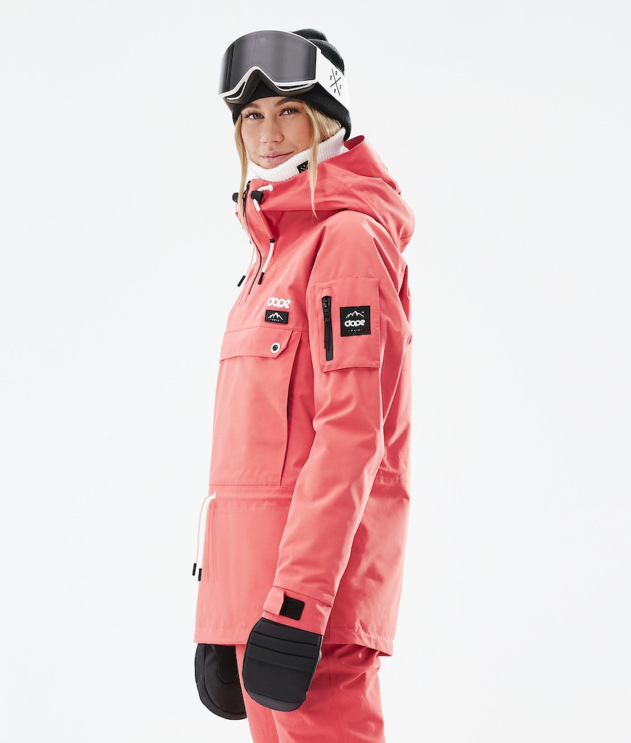 Chaqueta Snowboard Dope Annok W 2021 Mujer Coral | 032-DOURTG