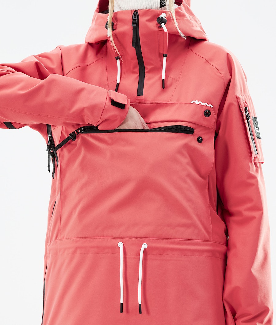 Chaqueta Snowboard Dope Annok W 2021 Mujer Coral | 032-DOURTG